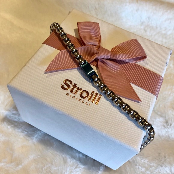 Stroili Gioielli Men’s Silver Bracelet - Picture 1 of 3